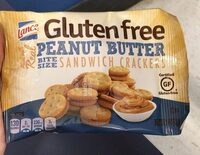 Gluten free peanutbutter cracker sandwitches