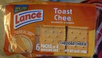 Toast chee sandwich crackers