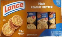 Malt Peanut Butter Sandwich Crackers