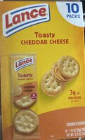Toasty Cheddar Cheese Crackers