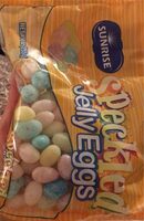 Speckled jelly eggs