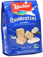 Loacker, Quaaratini Coconut Bite Size Wafer Cookies