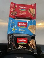 Minis Dark Chocolate Crispy Waffers