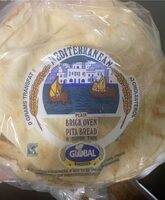 Mediterranean Plain Brick Oven Pita Bread