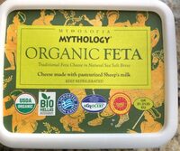 Mythology Organic Feta cheese