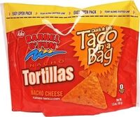 Barrel o' fun tortilla chips