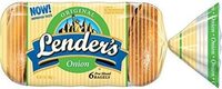 Lender's Bagels Onion