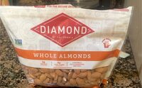 Whole almonds