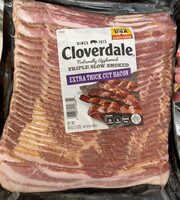 Naturally Applewood triple slow smoked extra thick cut bacon