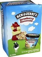 Ice Cream, Strawberry Cheesecake
