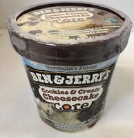 Cookies & cream cheesecake core ice cream