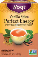 Vanilla Spice Perfect Energy Tea