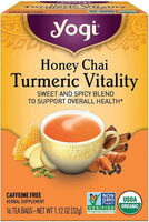 Honey Chai Tumeric Vitality
