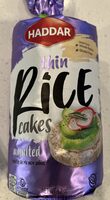 Thin Rice cakes, unsalted