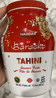 Tahini sesame paste