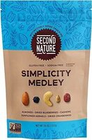 Simplicity medley trail mix healthy nuts snacks