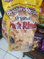 Rudolph's, Southern Recipe, Pork Rinds, Original