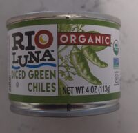 Organic Diced Green Chiles