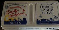 Dutch farms grade a large eggs