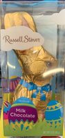 Hollow milk chocolate bunny