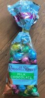 Russel Stover Milk Chocolate Soild Eggs