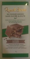 No Sugar Added Almond Milk Chocolate