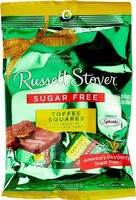 Sugar free toffee squares