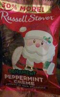 Ornament Peppermint Crème Covered in Dark Chocolate