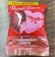 Heart Strawberry Crème covered in milk chocolate