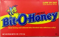 Bit-o-honey, taffy candy