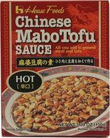Mabo tofu sauce hot