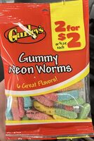 Gummy Neon Worms