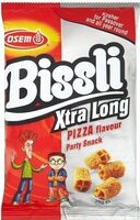 Bissli Xtra Long Pizza Flavour Party Snack