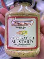 Horseradish mustard