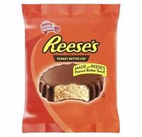 Reeses Peanut Butter Ice Cream With Reese's Peanut Butter Cup Pieces And A Fudge Swirl