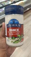 Litehouse, ranch dressing & dip