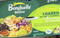 Bowls Loaded Grilled Chicken and Guacamole