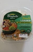 Bowls loaded avocado crunch with grilled chicken