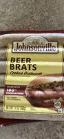 Beer Brats Cooked Bratwurst