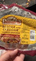 Bedder with cheddar smoked sausage