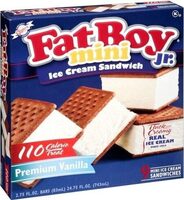 Jr. Premium Vanilla Ice Cream Sandwiches