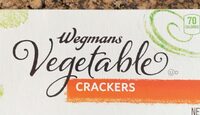 Vegetable crackers