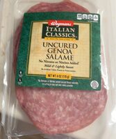 Uncured Genoa Salame