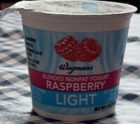 Light Raspberry Blended Nonfat Yogurt