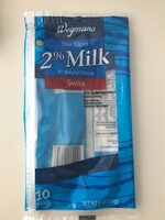 Thin Sliced 2% Milk Swiss Cheese