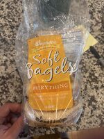 Soft Bagels Everything