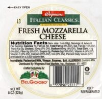 Fresh Mozzarella Cheese