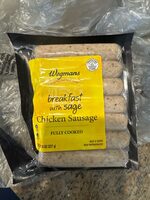 Breakfast with sage fully cooked chicken sausage
