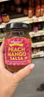 Peach mango salsa