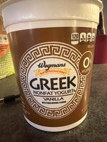 Greek Nonfat Yogurt Vanilla
